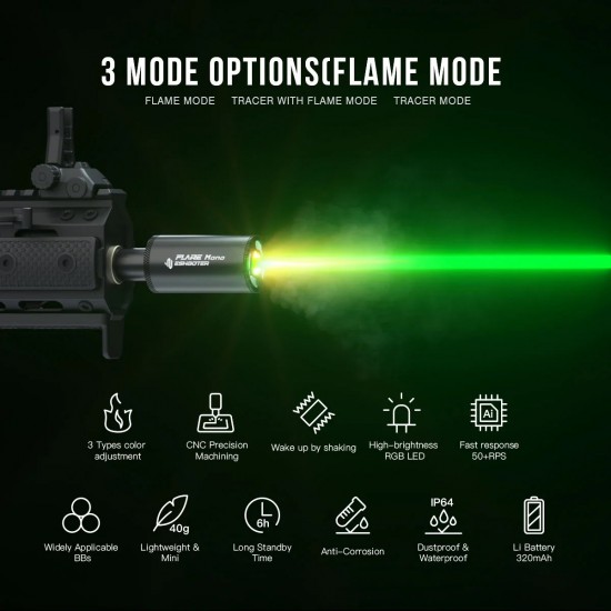 airsoft tracer unit