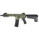 M4 AR15 M-LOK 8 OLIV