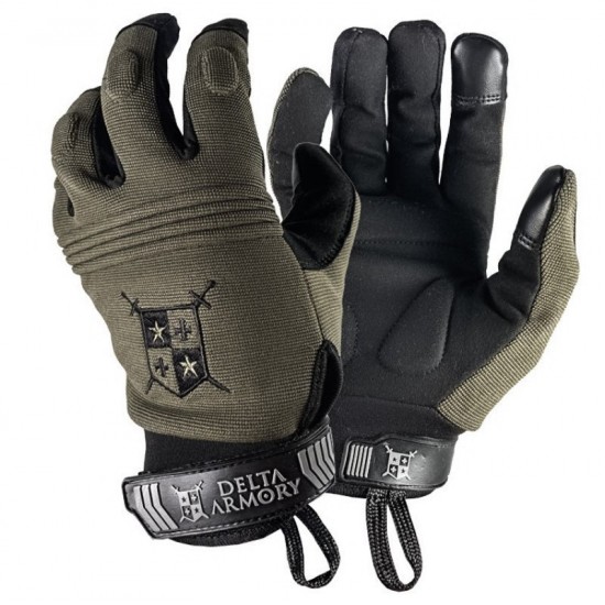 Rukavice Delta Black Ops veľ. S - oliva 