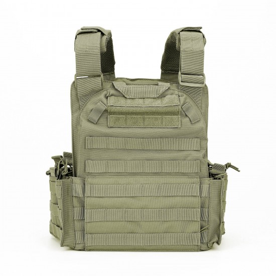 Heavy Duty Tactical Vest Delta Armory Oliva 