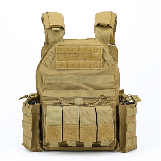 Heavy Duty Tactical Vest Delta Armory-TAN