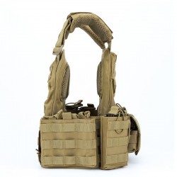 Heavy Duty Tactical Vest Delta Armory-TAN