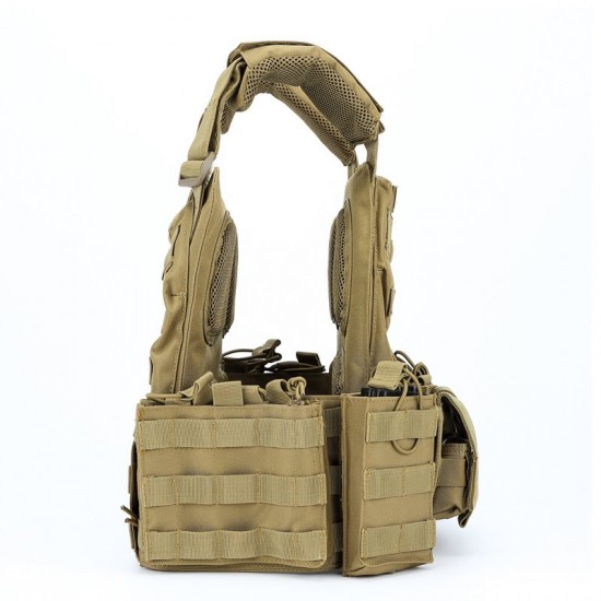Heavy Duty Tactical Vest Delta Armory-TAN