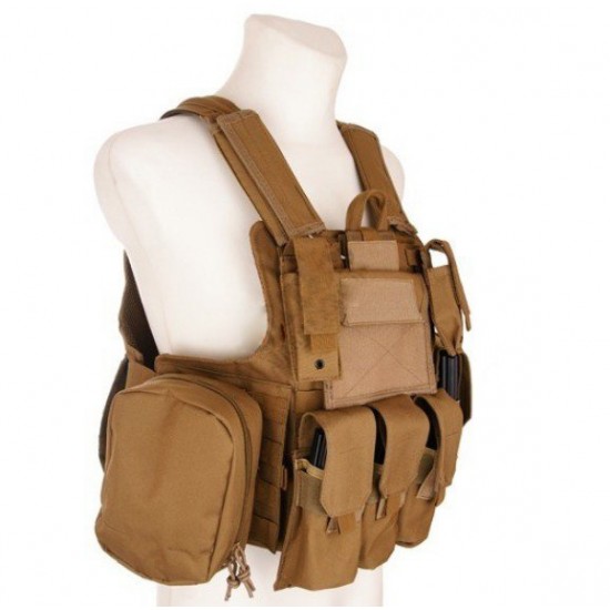 GT Taktička vesta CIRAS MAR 600D Tan 