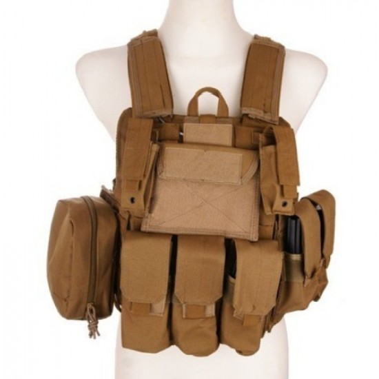 GT Taktička vesta CIRAS MAR 600D Tan 