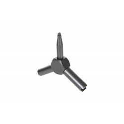 Airsoft wrench for valves Metal Black 