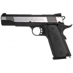 Colt 1911 Combat GBB – srebrni/crni – Cybergun