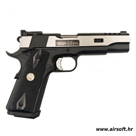Wilson Combat R30-1 GBB – srebrni i crni – Army Armament
