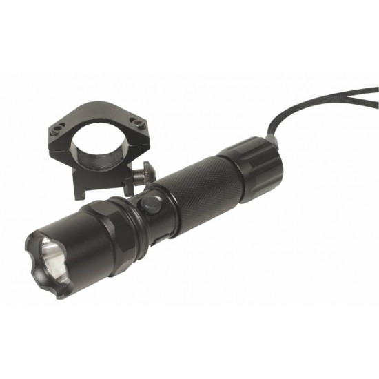 Puniva svjetiljka s prstenastim nosačem i USB kabelom – bijelo svjetlo – Swiss Arms