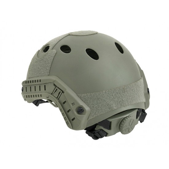 FAST PJ Helmet, quick adjustment -  Green 