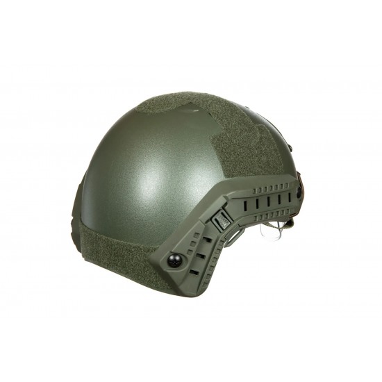 X-Shield MH Helmet Replica With Goggles - Olive