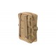 Cargo Pouch with Pocket - Tan