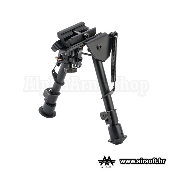 Telescopic bipod for sniper rifle replicas