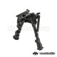 Telescopic bipod for sniper rifle replicas