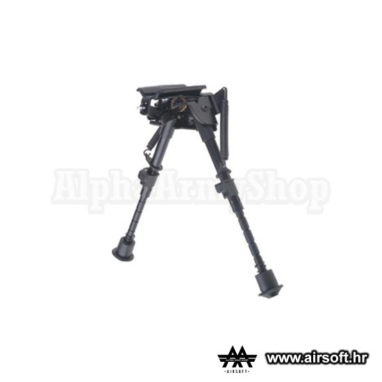 Telescopic bipod for sniper rifle replicas