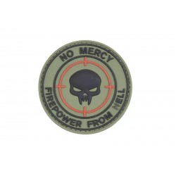 3D Patch - NO MERCY – KINETIC WORKING GROUP - Olive