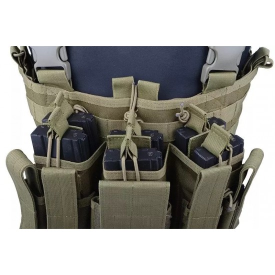 Scout Chest Rig Tactical Vest - Olive 