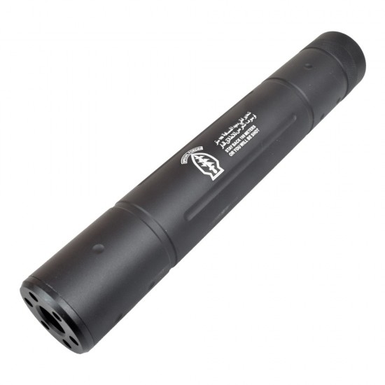  airsoft prigušivač 195 mm x 30 mm – tip D