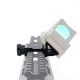 20MM RAIL WITH 45° OFFSET BLACK