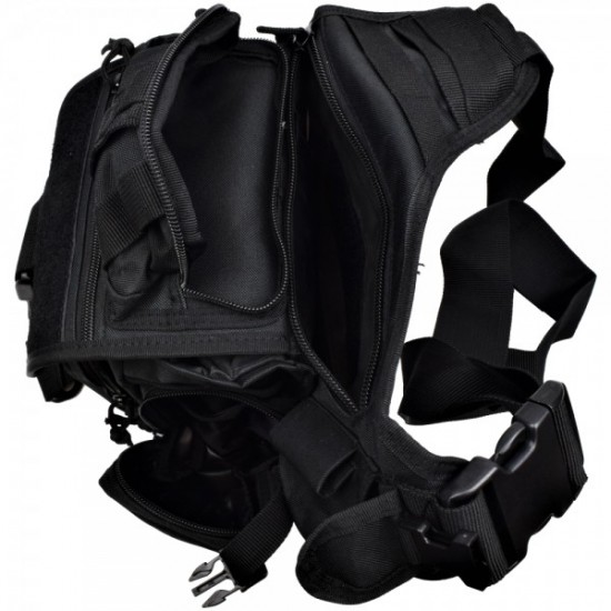 TACTICAL SHOULDER BAG BLACK