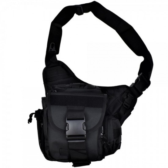 TACTICAL SHOULDER BAG BLACK