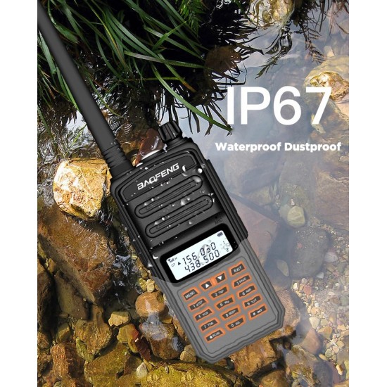 VHF/UHF FM RADIO UPGRADED VERSION ORANGE