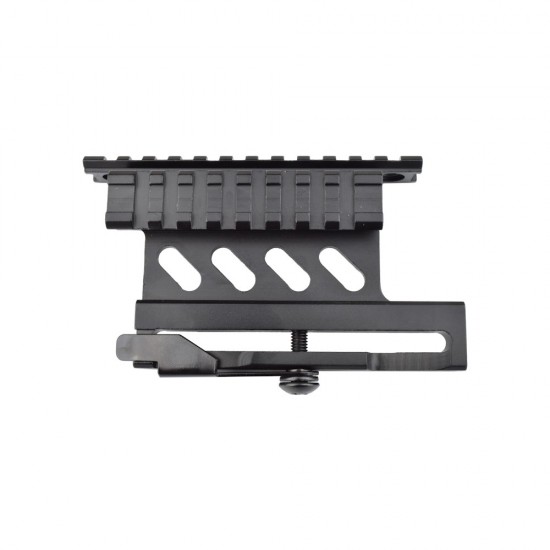 DOUBLE 20mm RAIL FOR AK SERIES QD BLACK