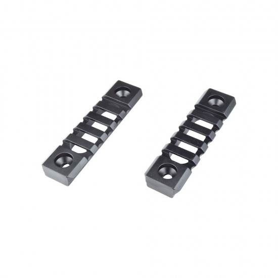 2x SLITTE STANDARD 20mm 5 SLOTS PER KEYMOD 2x SLITTE STANDARD 20mm 5 SLOTS PER KEYMOD