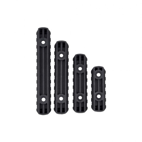 POLYMER RAILS SET BLACK