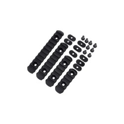 POLYMER RAILS SET BLACK