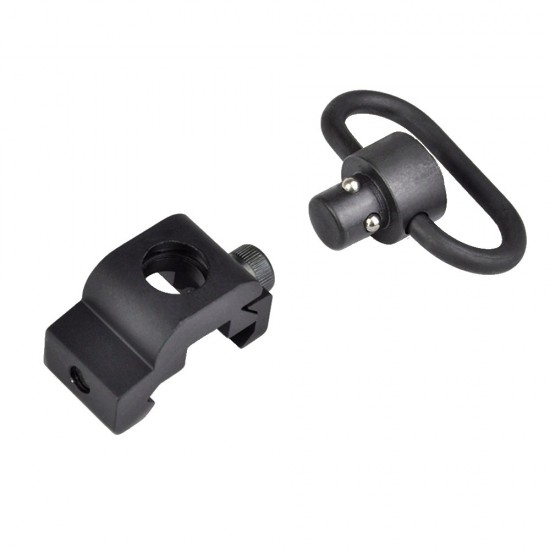 QD SLING SWIVEL WITH MOUNT FOR 20mm RAILS QD SLING SWIVEL WITH MOUNT FOR 20mm RAILS