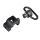 QD SLING SWIVEL WITH MOUNT FOR 20mm RAILS QD SLING SWIVEL WITH MOUNT FOR 20mm RAILS