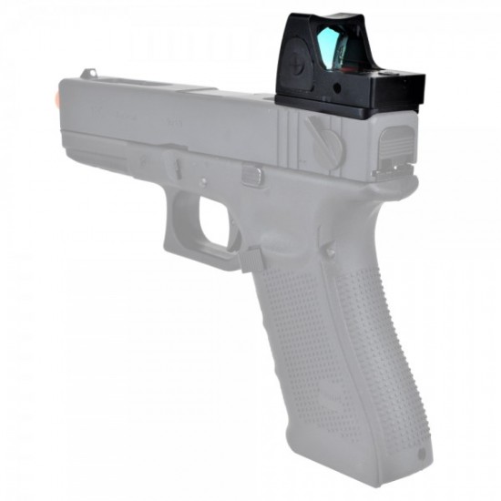 MINI RED DOT NERO