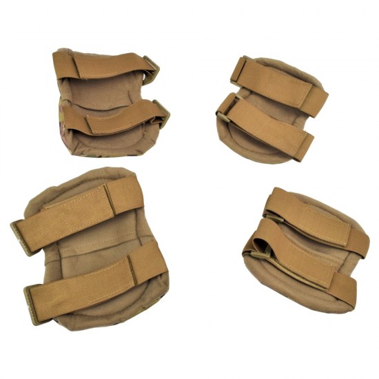 WOSPORT KNEE PADS AND ELBOW PADS MULTICAM