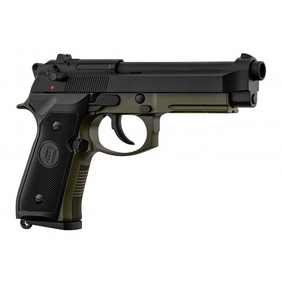 Replika KJ M9A1, plinska, potpuno metalna, ODG zelena, 1 J