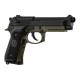 Replika KJ M9A1, plinska, potpuno metalna, ODG zelena, 1 J
