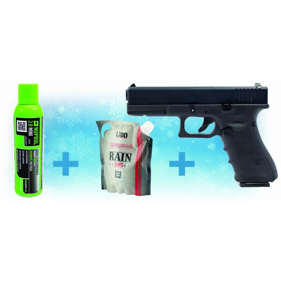 PACK NOEL PISTOLET GAZ RAVEN EU7