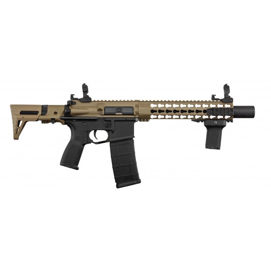 AIR.replika LT-19 GEN2 M4 Silencer PDW Tan / Black