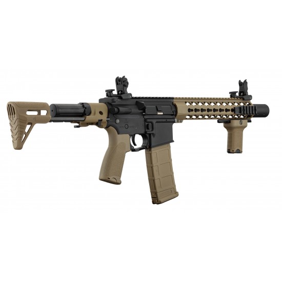 AIR.replika LT-19 GEN2 M4 Silencer PDW Tan / Black