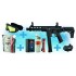 pack AEG Battle X  + red dot + mask + battery and charger
