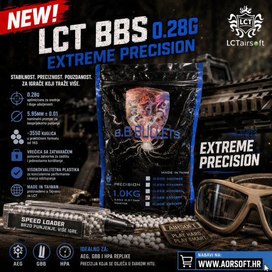 LCT Extreme Precision 0,28g 1kg
