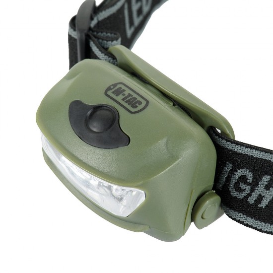 M-Tac headlamp 4+1 LED Olive