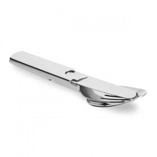 M-Tac Steel Small Ccutlery Set (4 items) Chrome