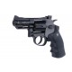 2.5 Inch Revolver Full Metal Co2 Black (Dan Wesson) 1050