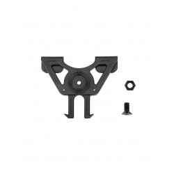 Molle platform for holster and magazine pouch