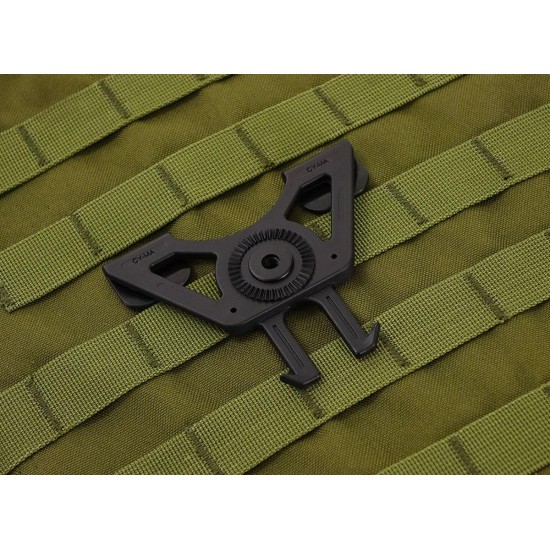 Molle platform for holster and magazine pouch