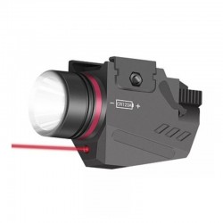 W5 Tactical Flashlight with Red Laser