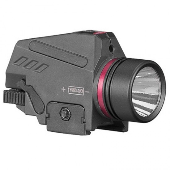 W5 Tactical Flashlight with Red Laser