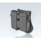 Amomax universal double magazine pouch - BK AM-MPU