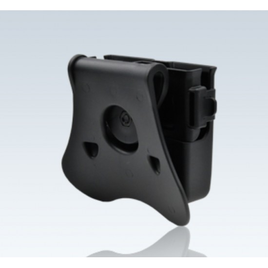 Amomax universal double magazine pouch - BK AM-MPU